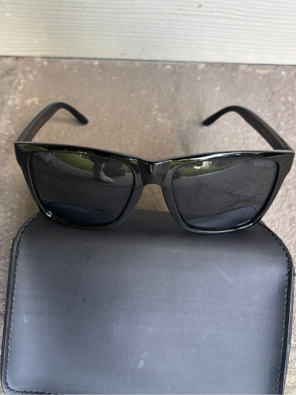 Gucci Logo Stripe Sunglasses